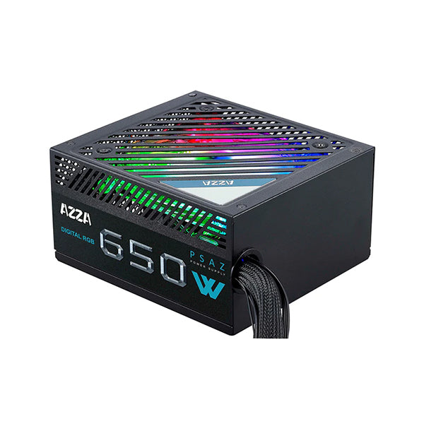Fuente de Poder AZZA 650W 80PLUS aRGB
