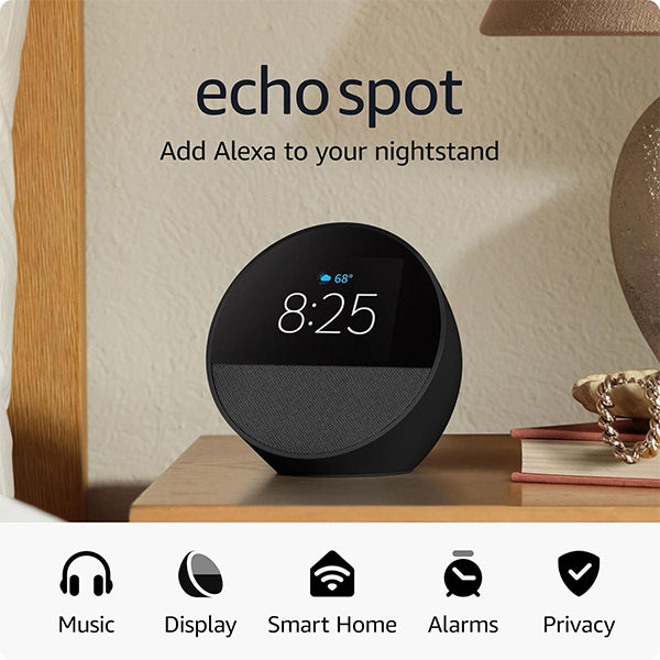 Amazon Echo SPOT Watch con Alexa
