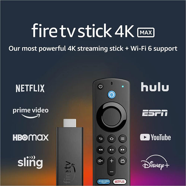 Amazon Fire Stick TV 4K MAX WiFi 6