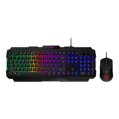 Combo Teclado + Mouse MSI GK100 FORGE Wired
