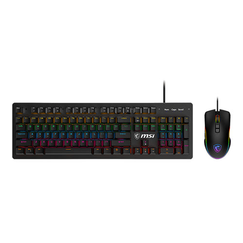 Combo Teclado + Mouse MSI GK300 FORGE Wired