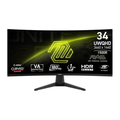 Monitor Curvo MSI 346CQ 34" UWQHD