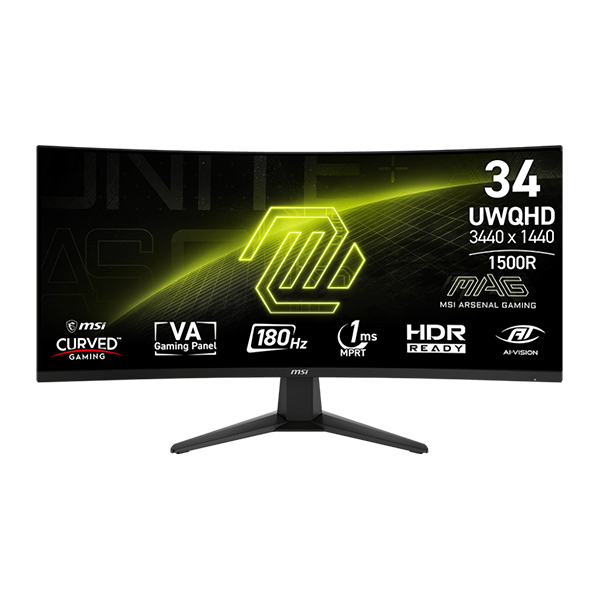 Monitor Curvo MSI 346CQ 34" UWQHD