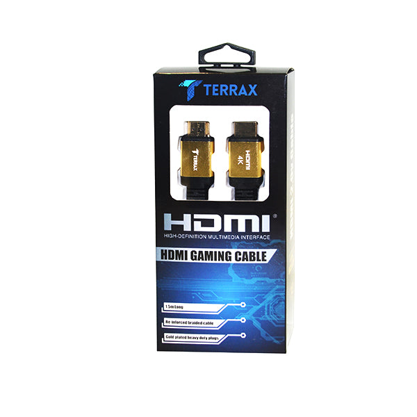 Cable HDMI TERRAX 4K 18Gbps conector HDMI