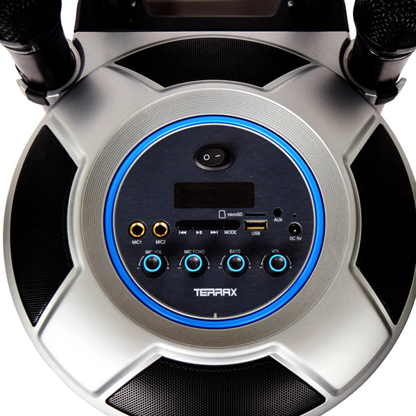 Parlante Amplificado Bluetooth TERRAX S36 + Micrófono