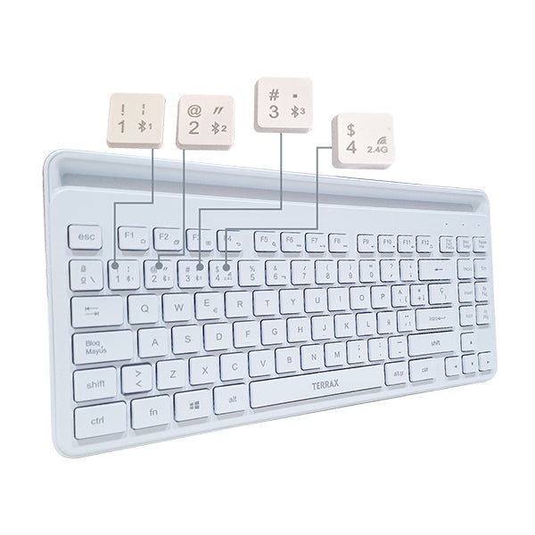 Combo Teclado + Mouse TERRAX TX802M09 Wireless