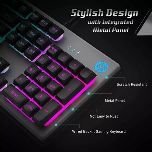 Combo Teclado + Mouse HP KM300F Wired